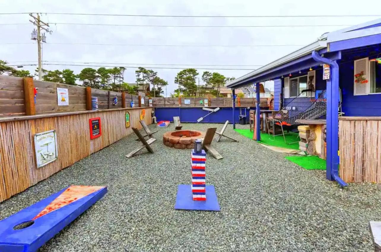 Tiki Escape W/ Amazing Mountain And Marsh Backdrop Villa Rockaway Beach Exterior photo